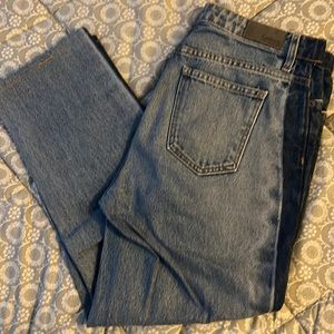 Carmar wide leg two toned jeans